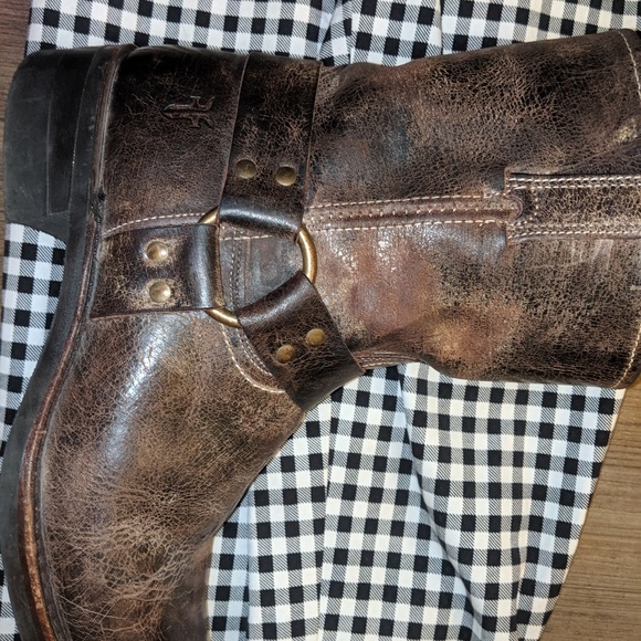 Frye Harness Boot men's sz 10 - Picture 4 of 5